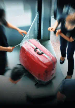 baggage wrapping