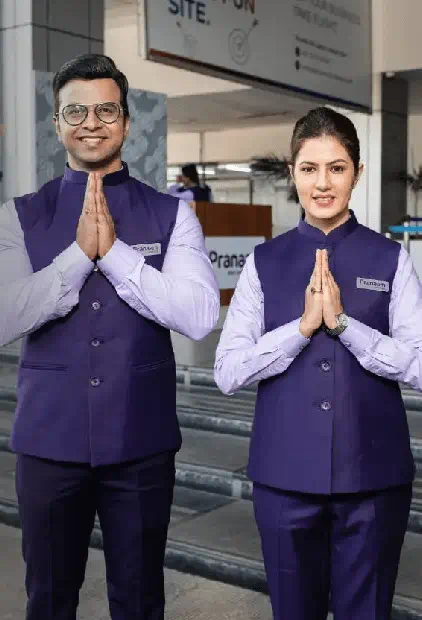 Pranaam Adani Guest Services Banner